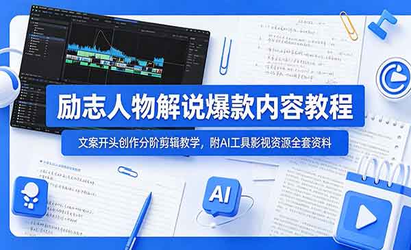 （三网780期）爆款励志人物解说