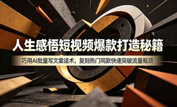 （三网797期）人生感悟短视频