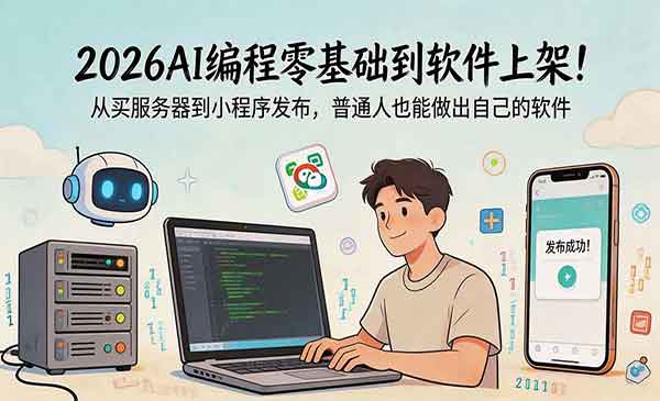 （三网802期）AI编程零基础到软件上架