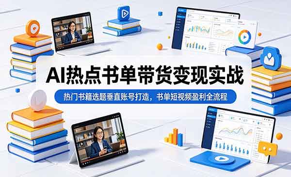 （三网816期）AI热点书单带货
