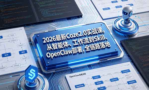 （三网817期）最新Coze2.0实战课
