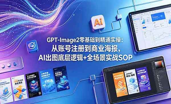 （三网840期）GPT-Image2零基础到精通