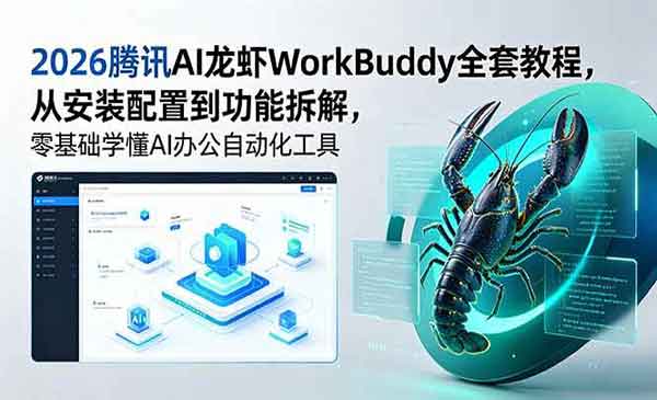 （三网847期）WorkBuddy全套教程