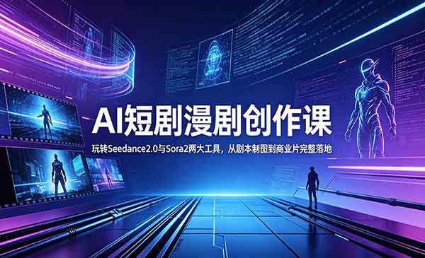 （三网877期）AI短剧漫剧创作