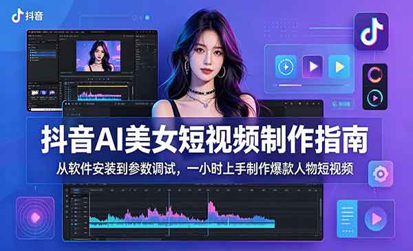 （三网901期）AI美女短视频制作