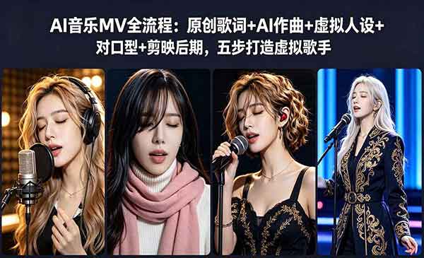（三网916期）AI音乐MV全流程