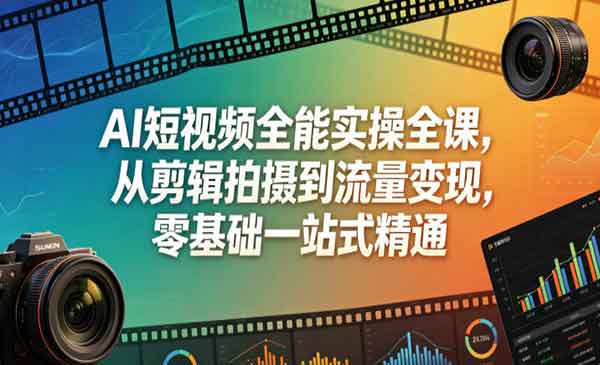 （三网931期）AI短视频全能实操