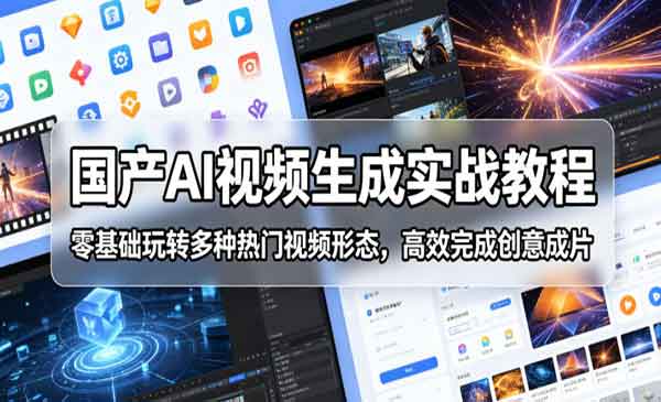 （三网940期）国产AI视频生成