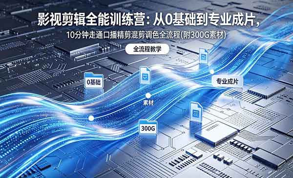 （三网956期）影视剪辑全能实战