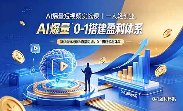 （三网964期）AI爆量短视频实战课