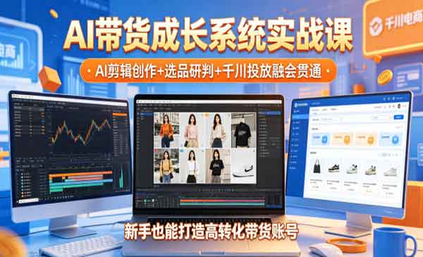 （三网970期）AI带货成长系统实战