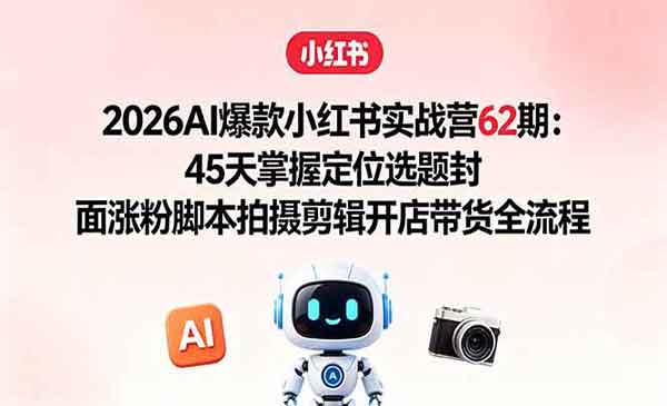 （三网975期）AI爆款小红书实战