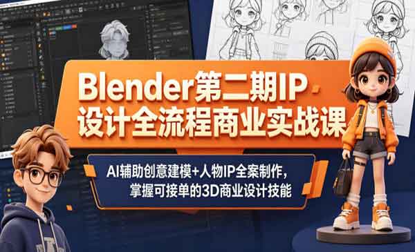 （三网993期）Blender设计商业实战