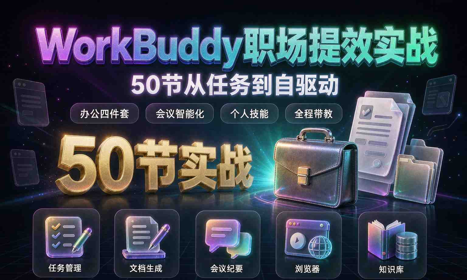 （13期百度）WorkBuddy 职场提效应用实战课