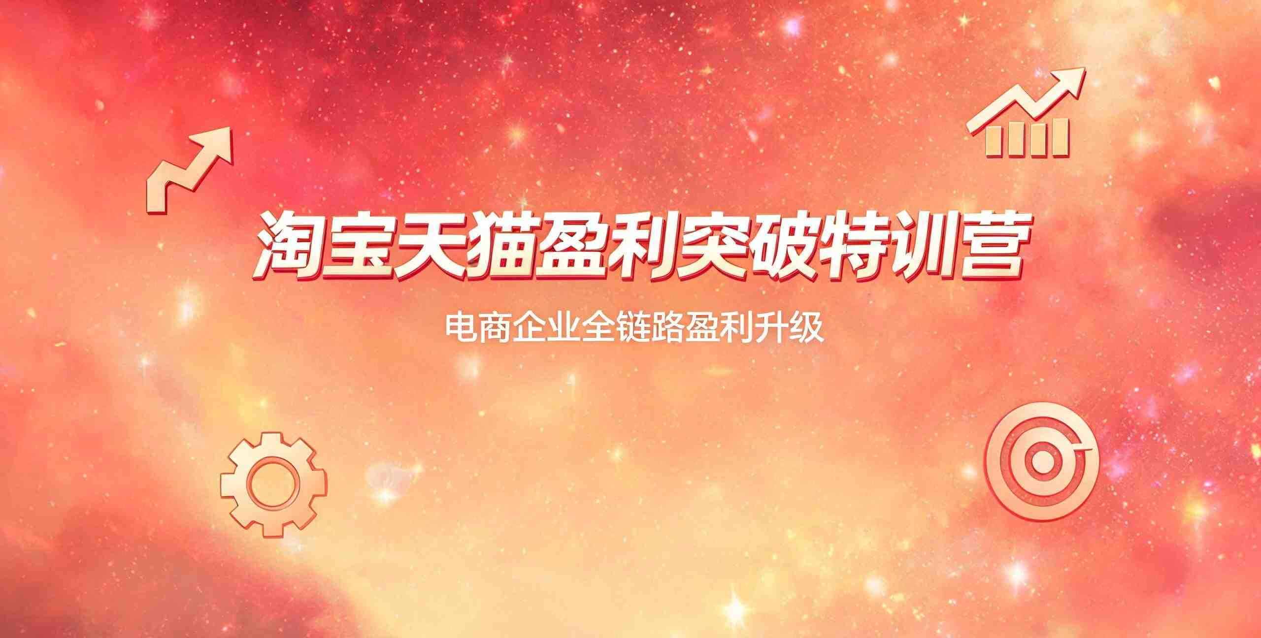 （12期）淘宝天猫盈利突破实战营