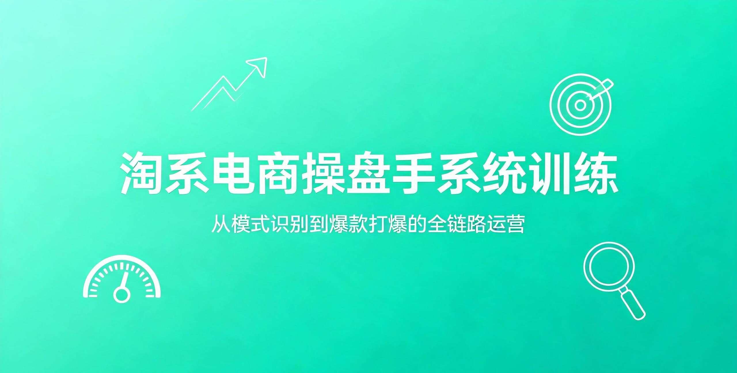 （12期）淘系电商操盘手训练营