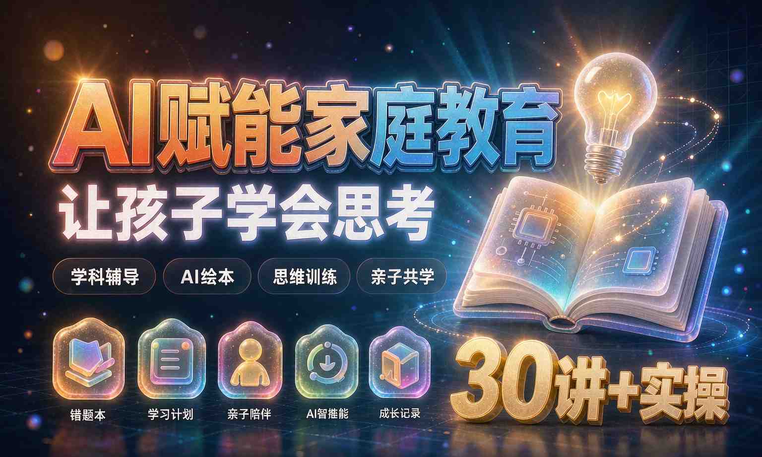 （13期百度）AI 赋能家庭教育系统课