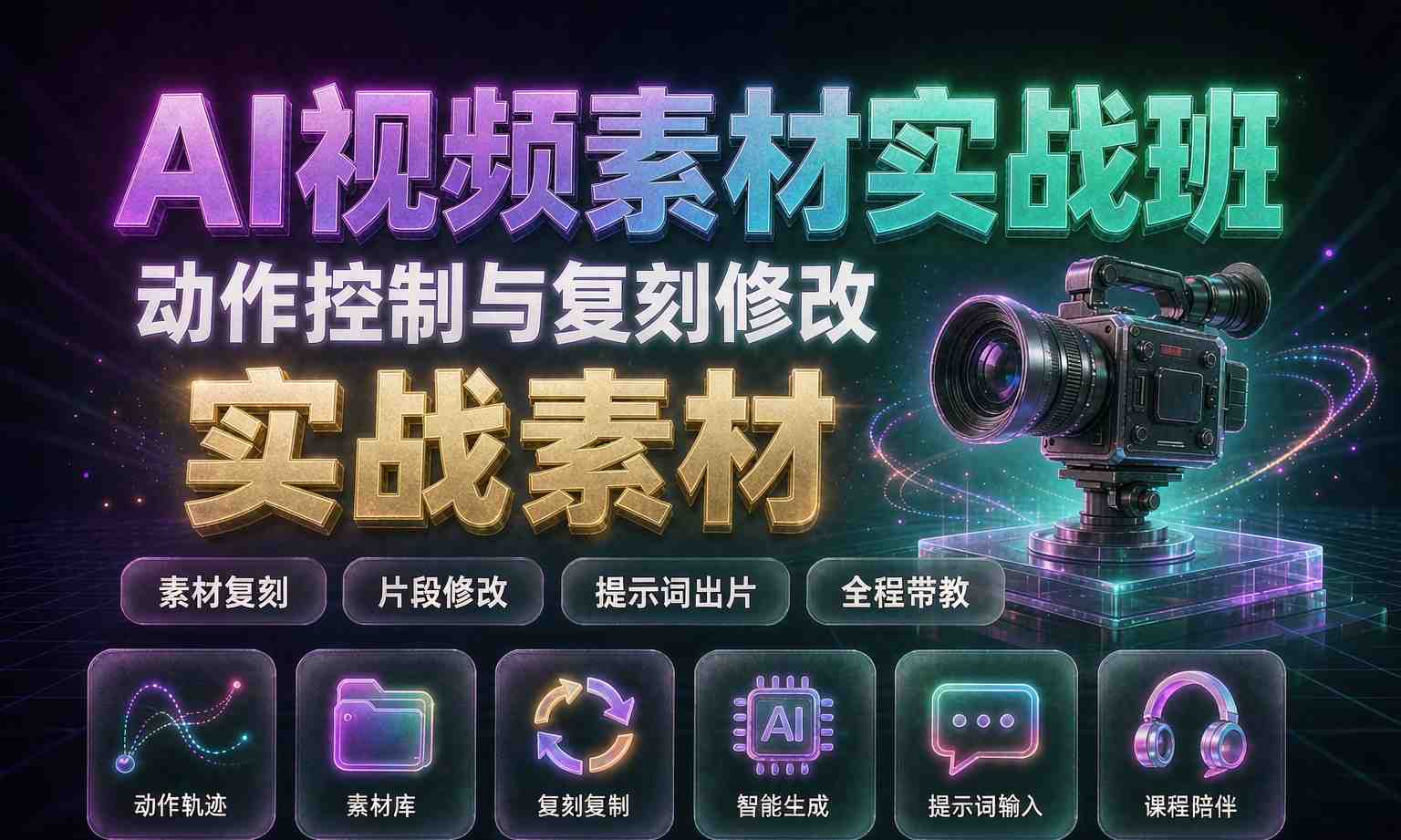 （13期百度）AI视频动作复刻实战课