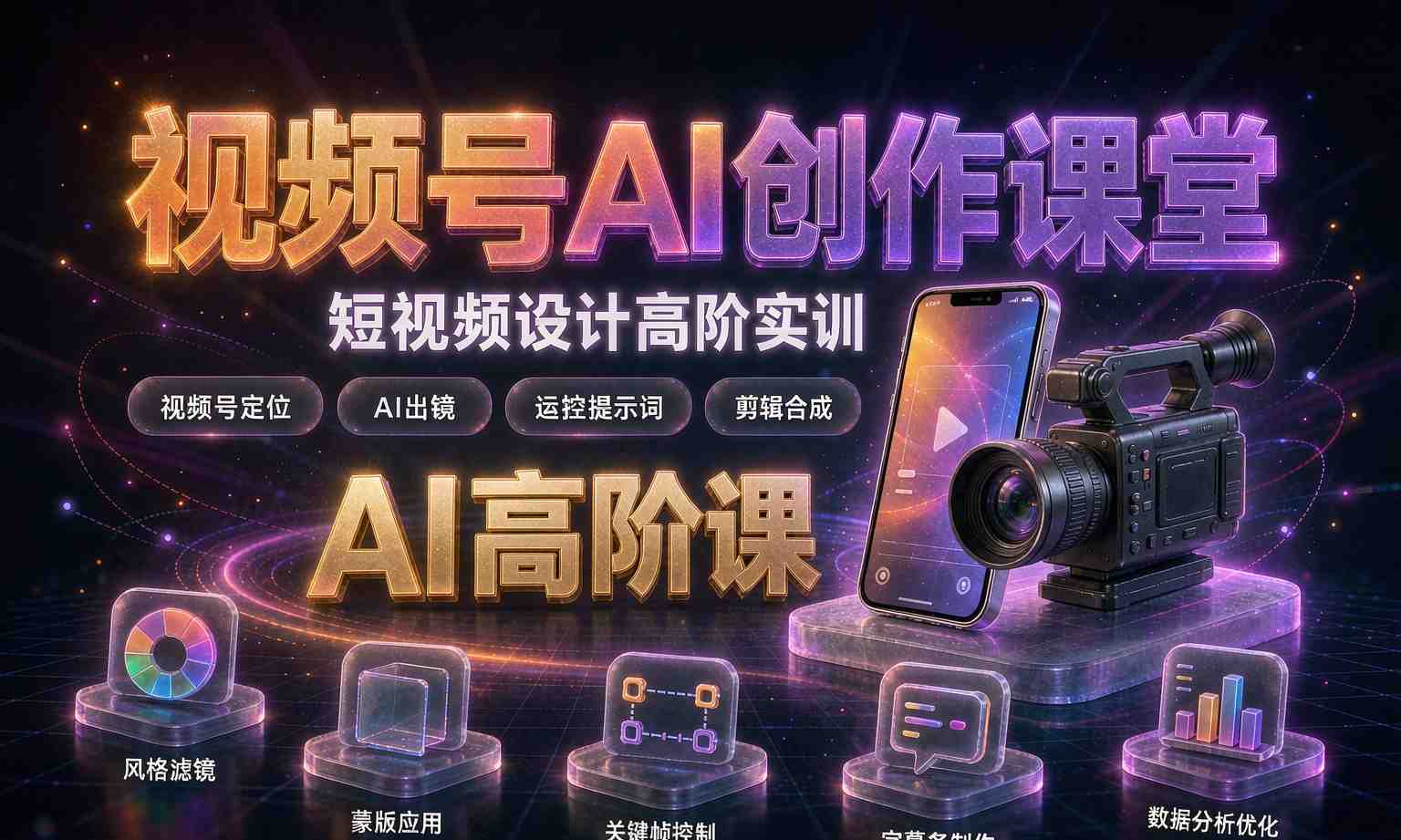 （13期百度）视频号AI短视频高阶课