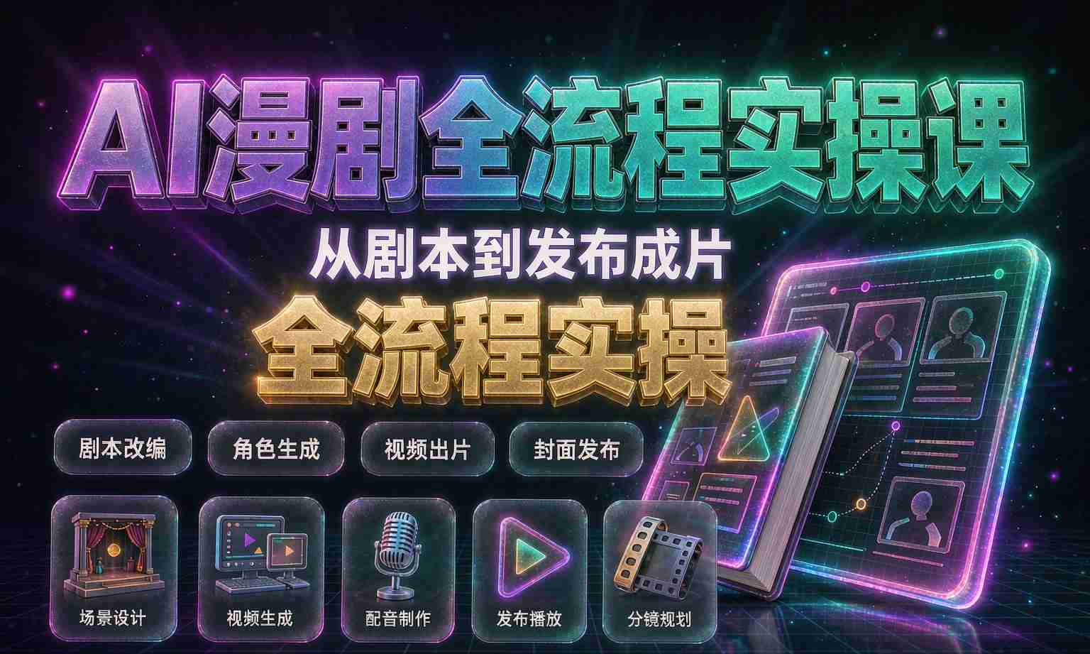 （13期百度）AI漫剧全流程实操课