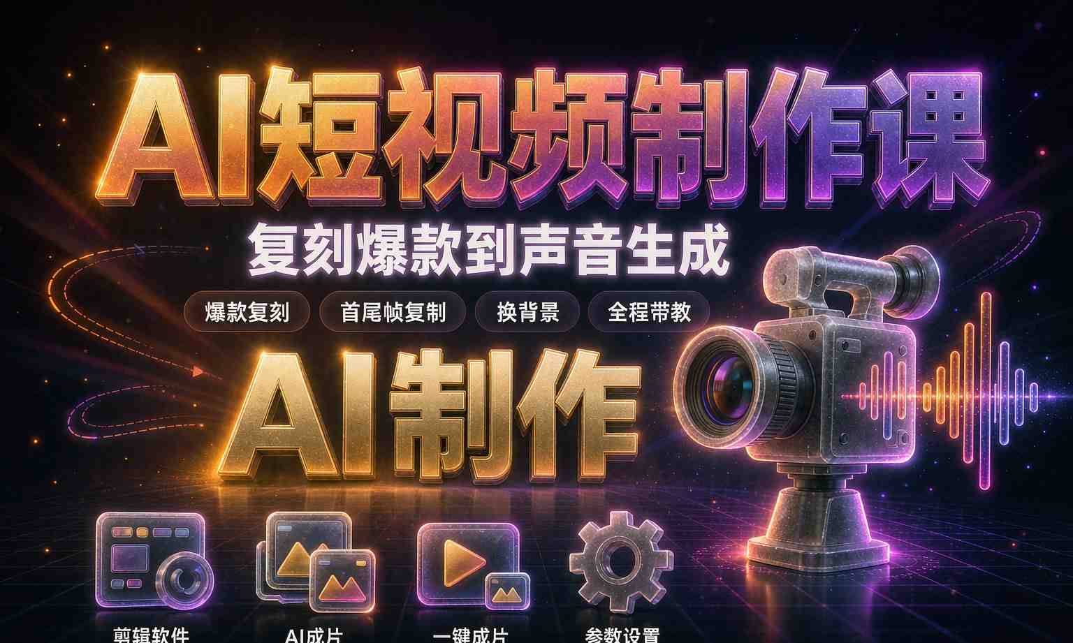 （13期百度）AI短视频制作实操课