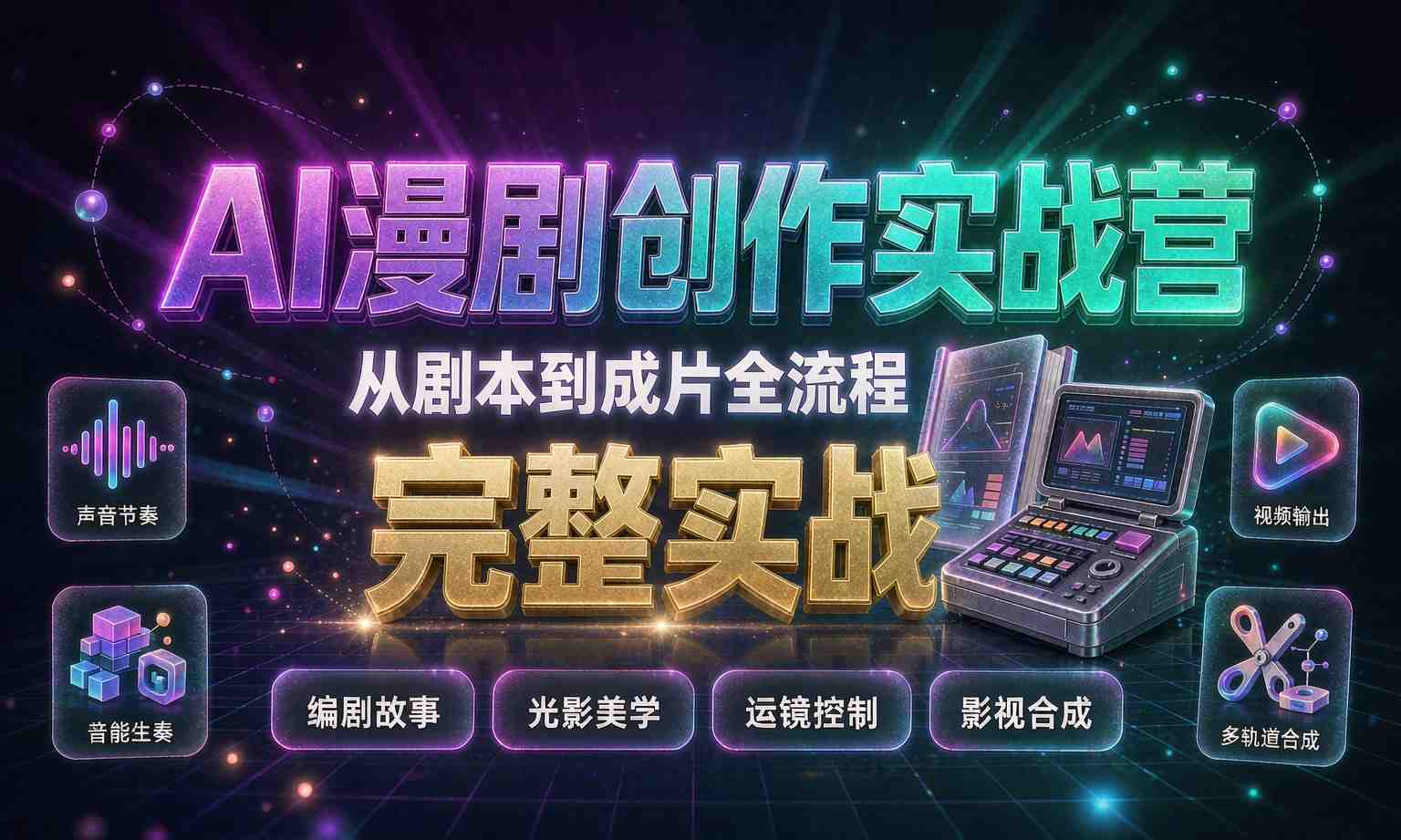 （13期百度）AI漫剧创作成片实战营