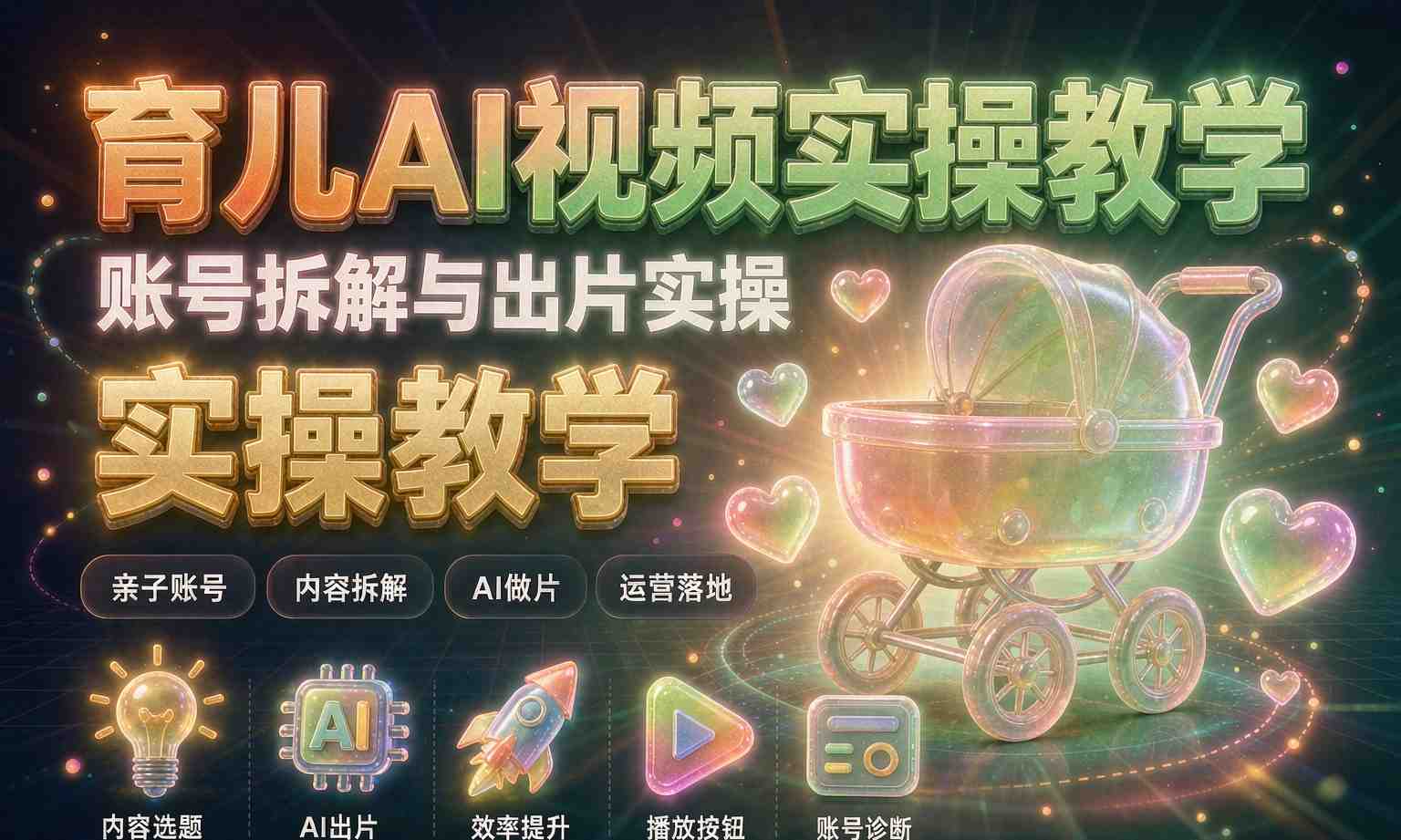 （13期百度）育儿 AI 视频实操教学