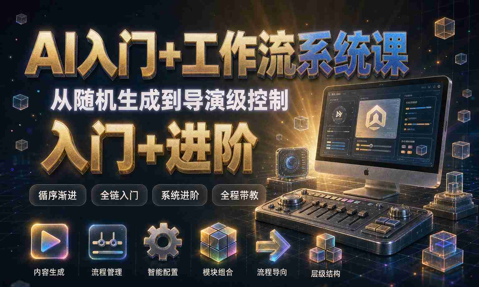 （13期百度）AI入门到工作流进阶系统课