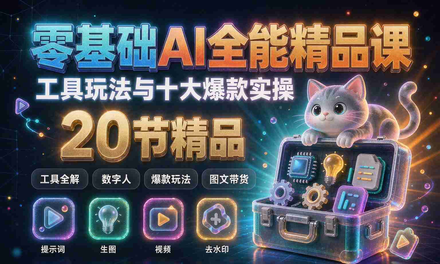 （13期百度）零基础 AI 全能精品实操课