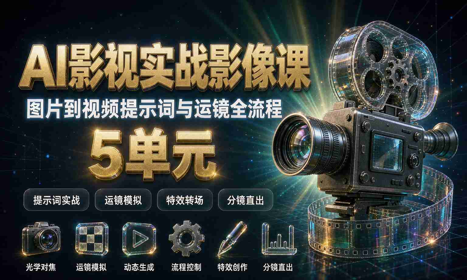 （13期百度）AI影视实战影像课