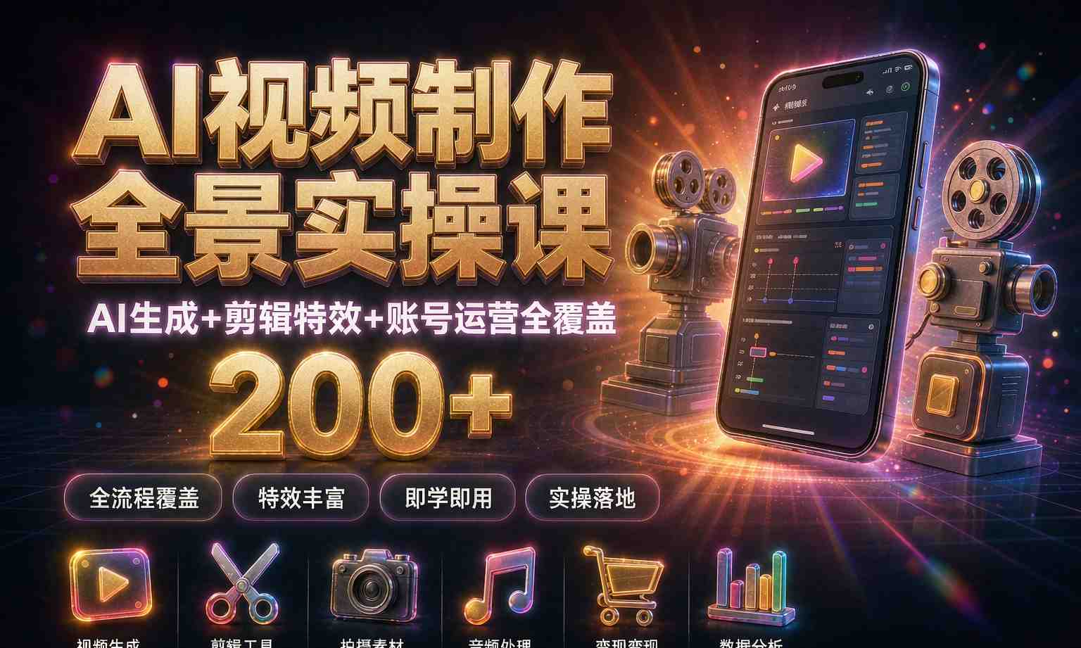 （13期百度）AI视频制作全景实操课