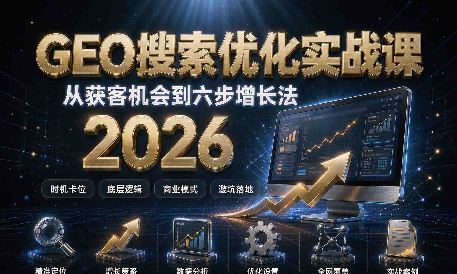 GEO搜索优化实战课