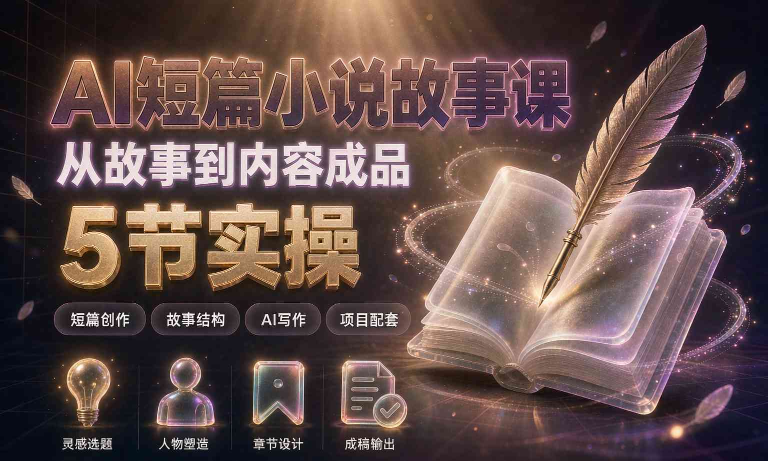 （13期百度）AI 短篇小说故事创作课