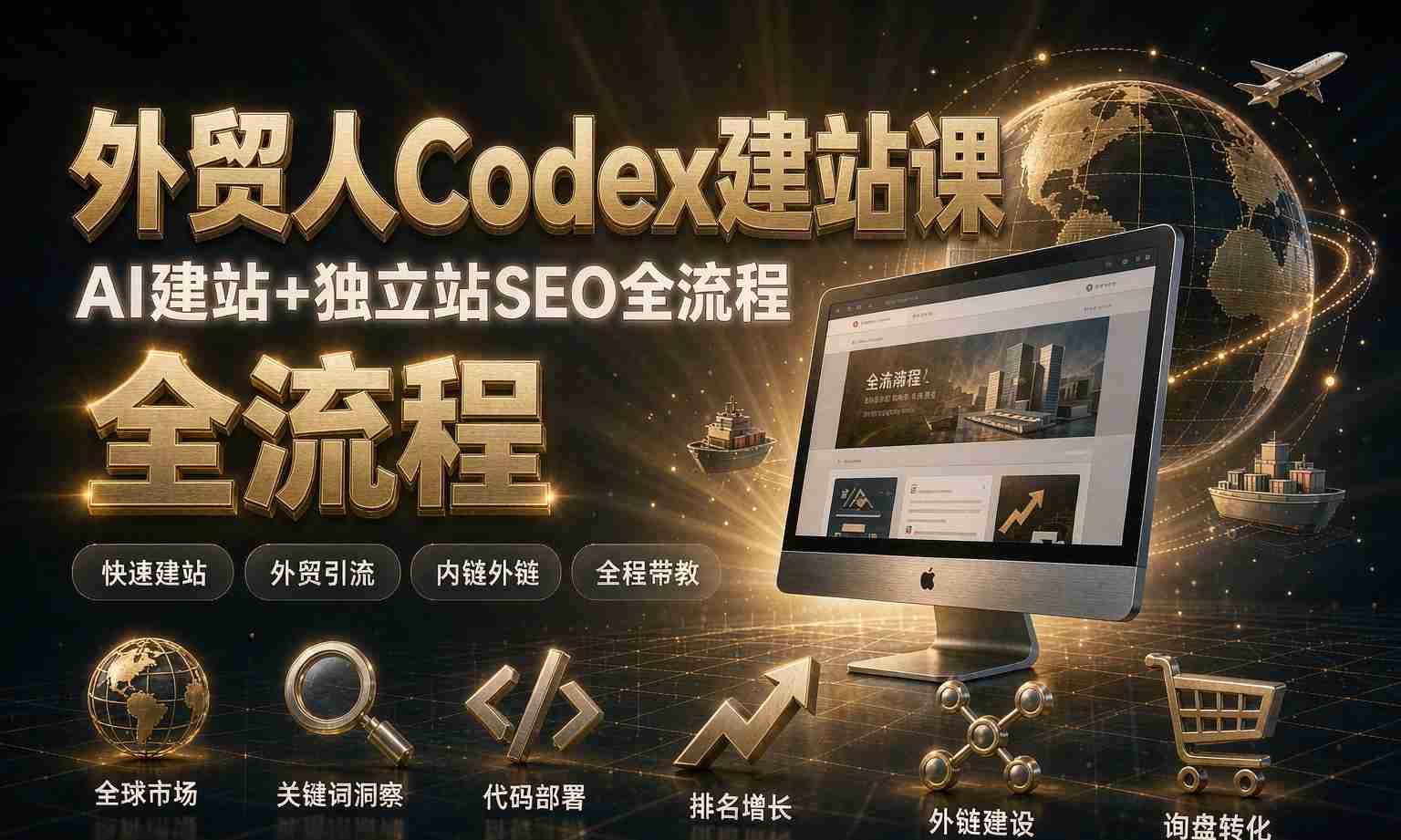 （13期百度）外贸人Codex建站课