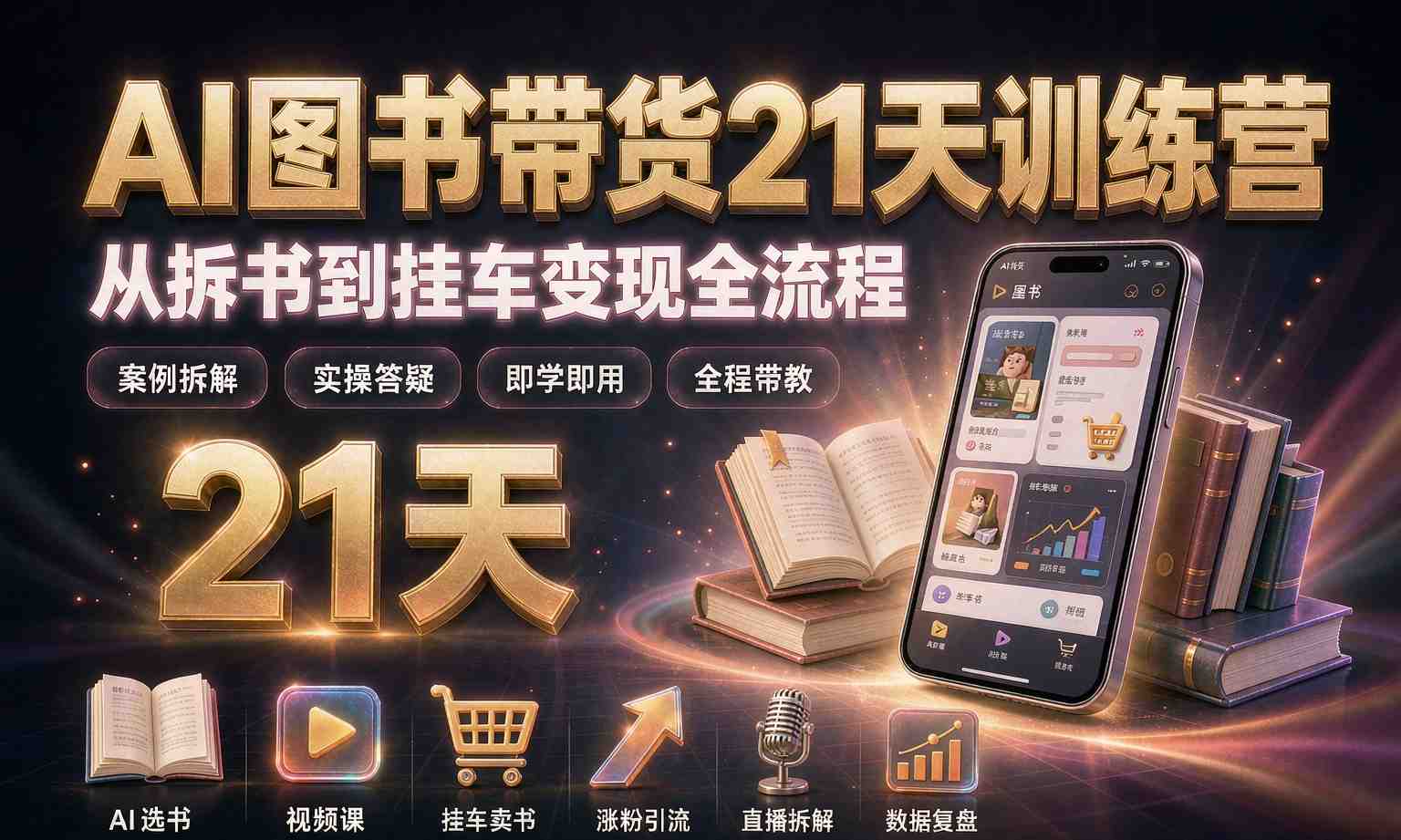 （13期百度）AI图书带货21天训练营