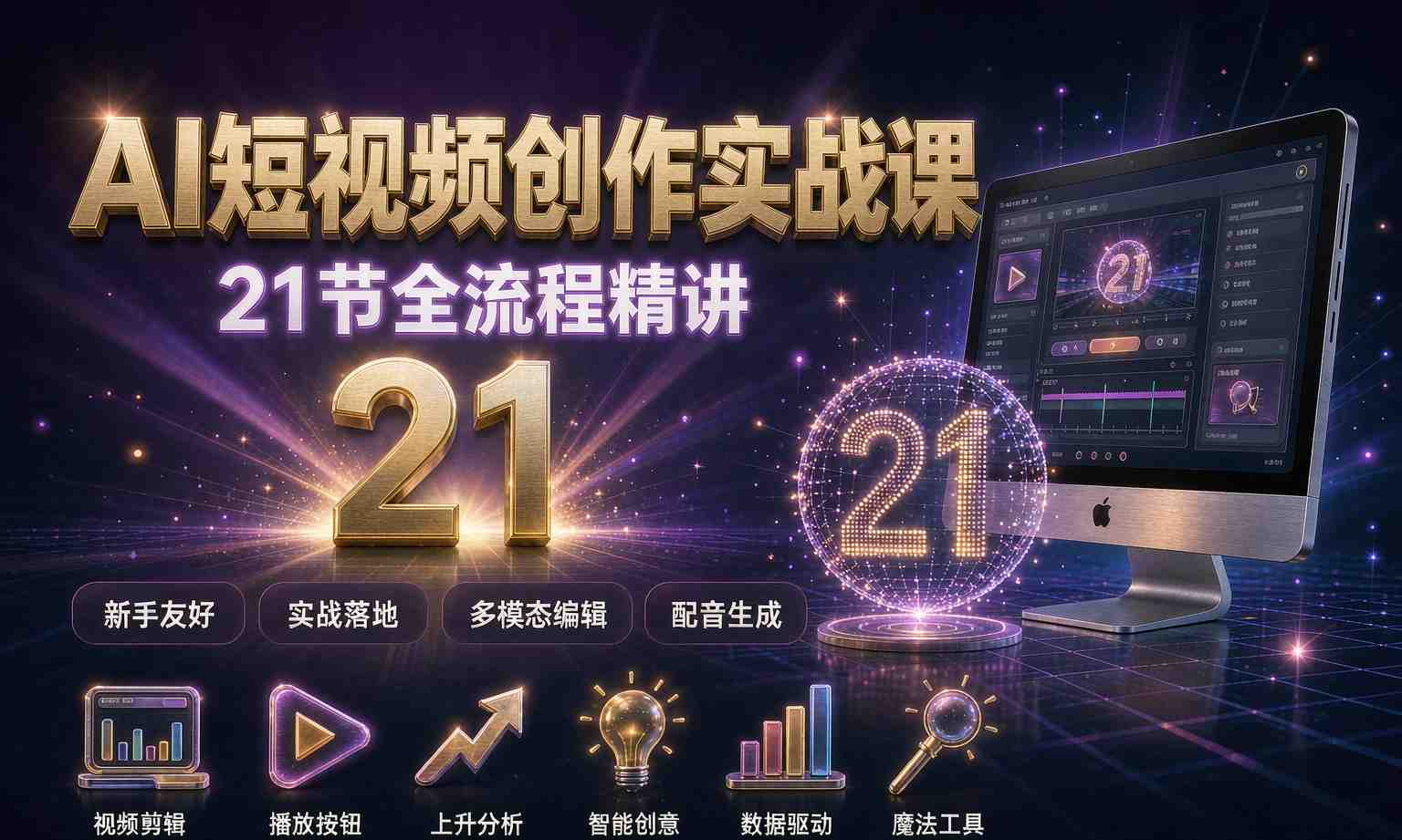（13期百度）AI短视频创作实战课