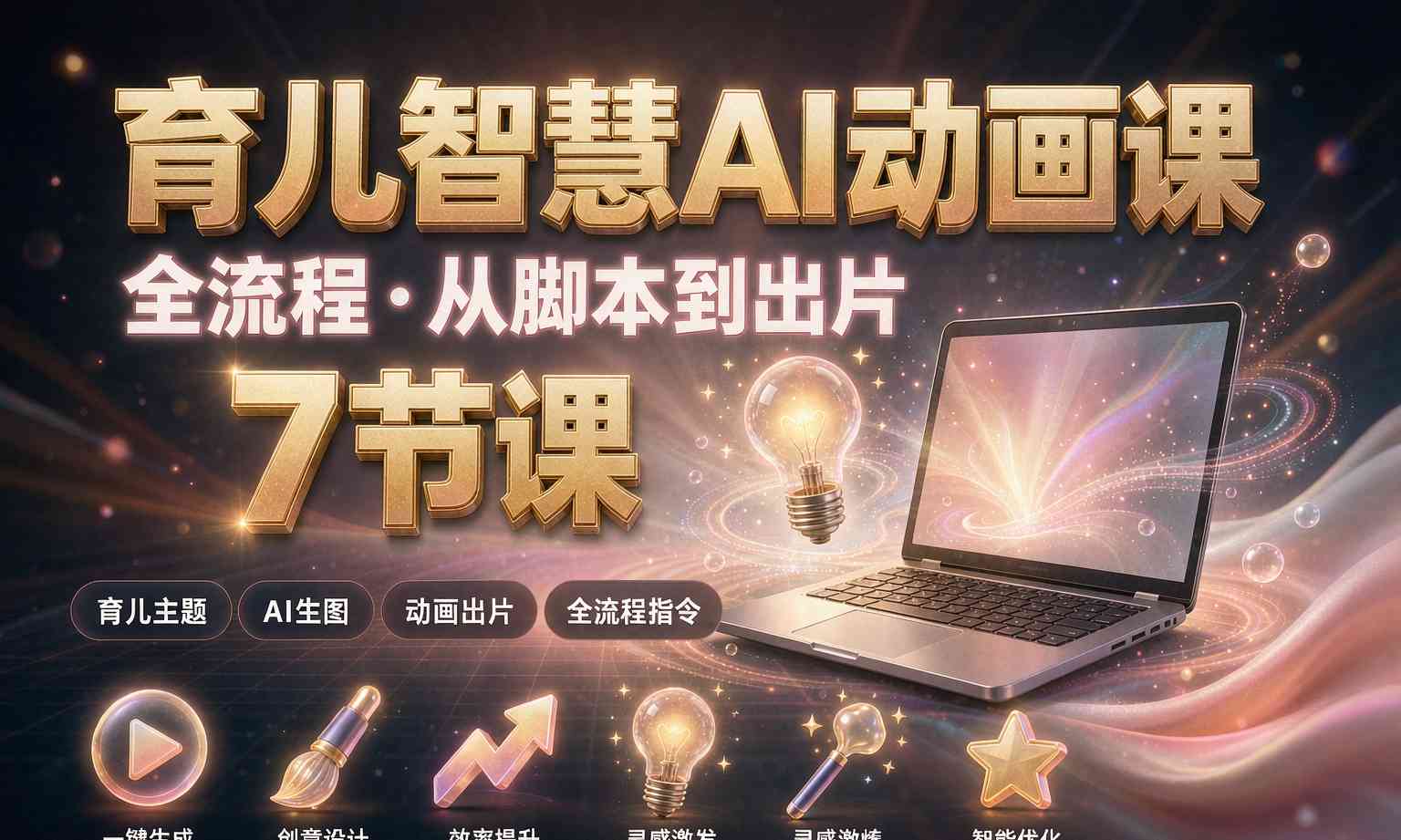 （13期百度）育儿智慧AI动画课