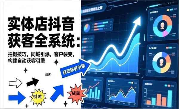 （三网1616期）实体店抖音获客