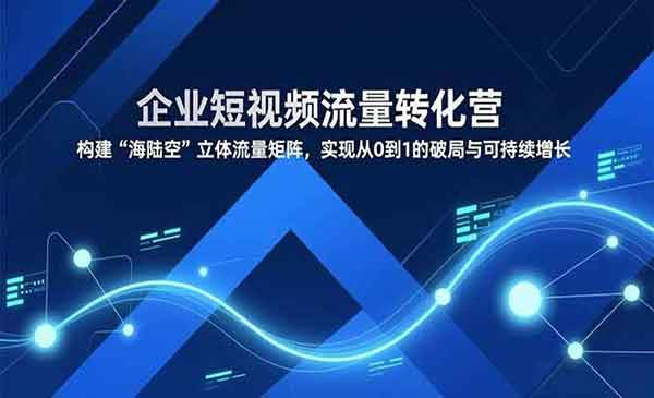 （三网1666期）短视频流量转化
