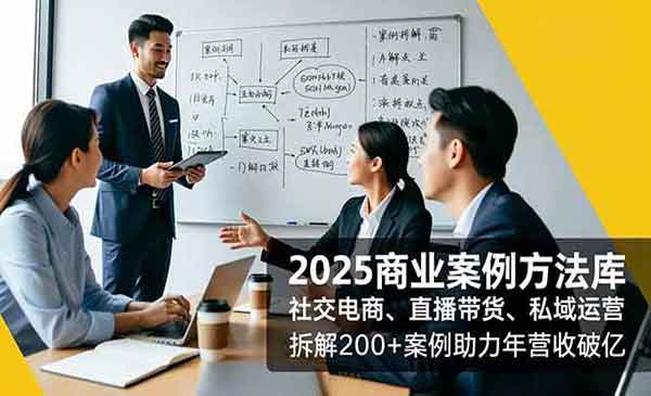 （三网1777期）2025商业案例方法库