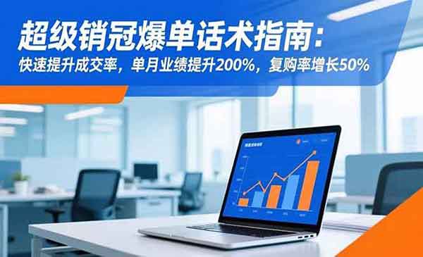 （三网1870期）超级销冠爆单话术