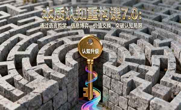 （三网1979期）本质认知重构课