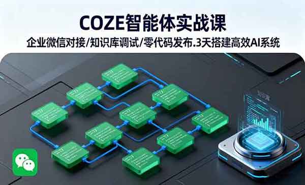（三网2031期）Coze智能体实战