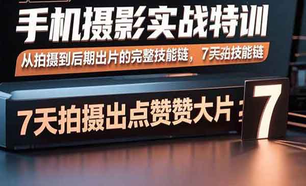 （三网2069期）手机摄影实战特