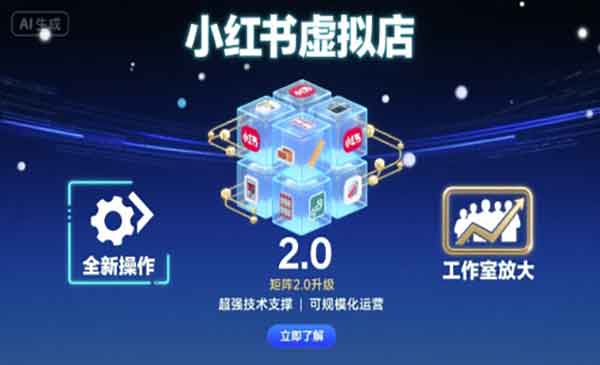 （三网2083期）小红书虚拟店矩阵2.0