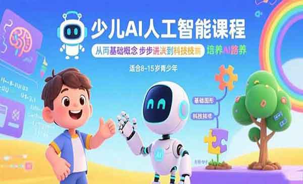 （三网2110期）少儿AI人工智能课