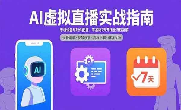 （三网2130期）AI虚拟直播实战