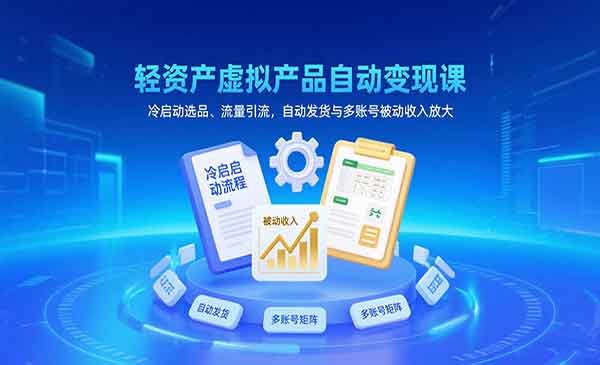 （三网2174期）虚拟产品自动变现