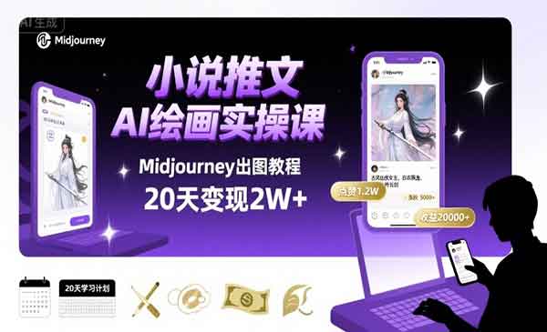 （三网2179期）AI绘画小说推文实操