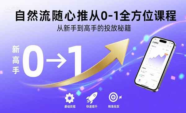 （三网2191期）随心推投放秘籍